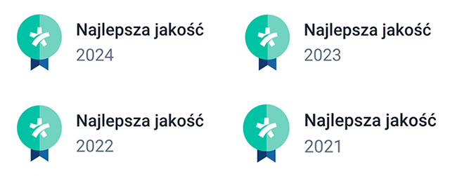 Najwyższa jakość 2021-2024