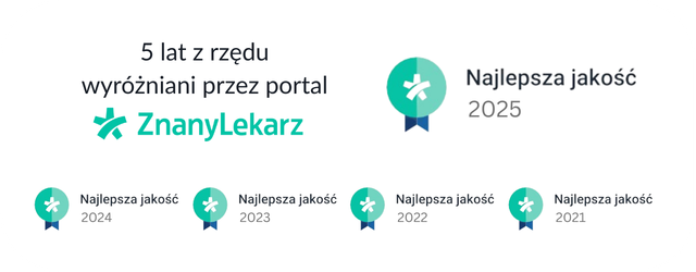 Najwyższa jakość 2021-2025